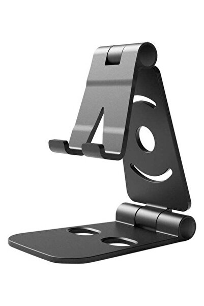 Generic Portable Foldable Universal Mobile Phone Holder Black