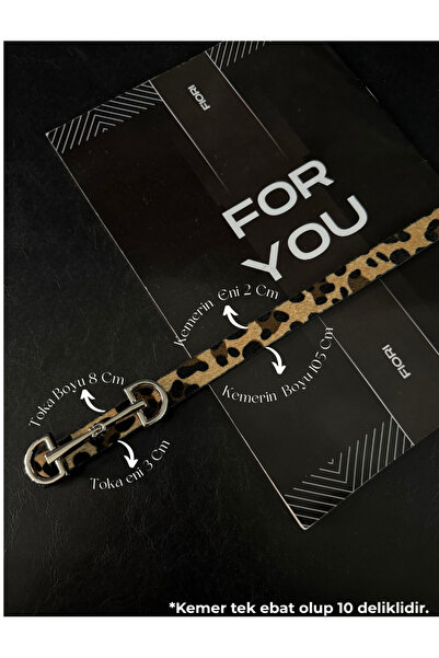 Fiori Long Silver Buckle Thin Women's Belt, Coat Belt, Shirt Belt, Dress Belt