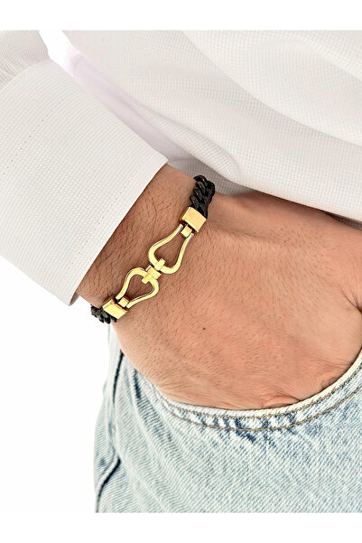 FERRO Yellow and Black Steel Men's Bracelet Frj10165A-R 2 Year Warranty Gift ...