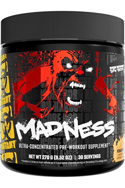 MUTANT مادنس - مسحوق ما قبل التمرين للتمارين عالية الكثافة 270 جرام/30 حصة، ب...