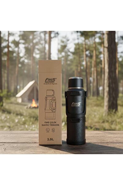 FMS 2.5 Lt Camper Thermos |   316 Stainless Steel |   Warm & Cold Retention |