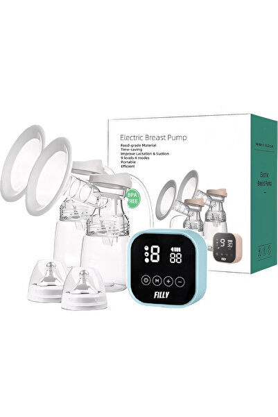 AdamFz Electric Breast Pump & Baby Fruit Feeder Bundle (Pack of 2, BPA Free, Portable)