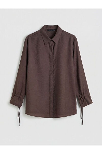 LC Waikiki Shining Store'dan Işıltılı Seçimler İşlemeli Modal Karışımlı Kadın...