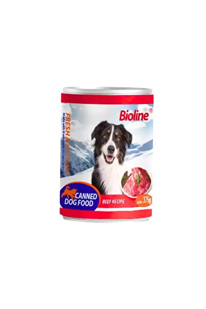 Bioline Biolin Wet Food for Adult Dogs with Beef 375
