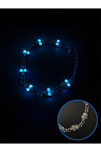 Dukkanka Neon Kuru Kafa Karanlıkta Parlayan Bileklik