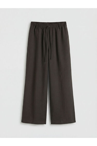 LC Waikiki Wide Leg Women's Pants with Waist Cord by Uzg Store for Style Enth...