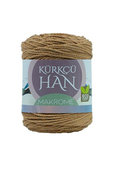 Kürkçü Han Premium Makrome Ipi 3mm 200gr 120m, %85 Rejenere Pamuk Örgü Ipi - ...