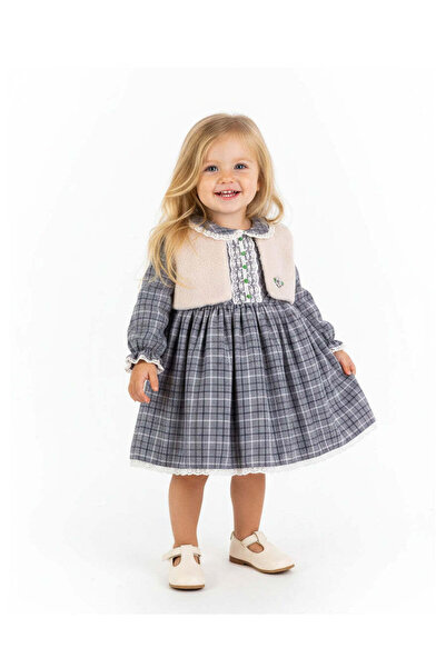 The-kid.co Charlotte Heritage Baby Girls Dress Set - Green