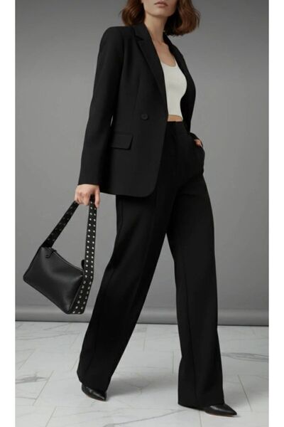 bag Women's Staple Detailed Baguette Shoulder Bag