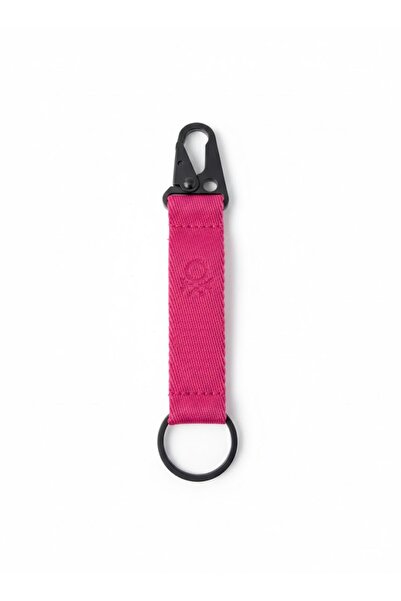 United Colors of Benetton Pink Unisex Gift the Key Tab Keychain Model Code: M...