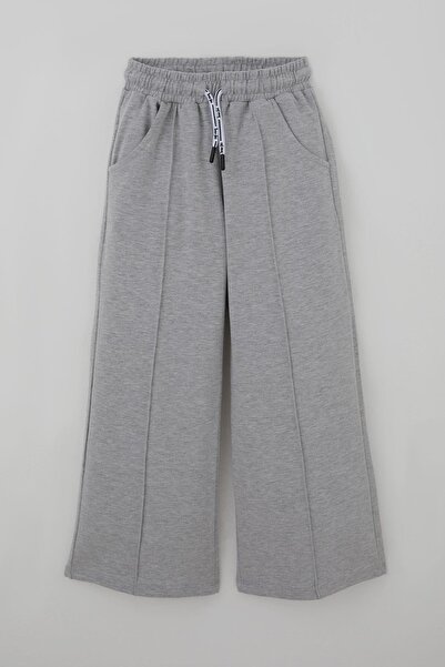 Breeze Pantaloni de trening pentru fete, cu cusături, buzunare cu șireturi, 8...