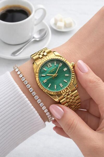 Lee Cooper Steel Cord 2 Year Warranty 3 Atm Water Resistant Women Wrist Watch...