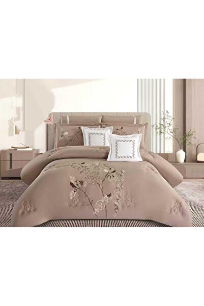 Barigo High-quality, elegant summer double bedsheet set, 8 pieces, size 240*2...