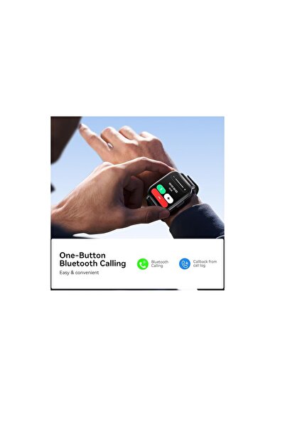 Joyroom ساعة ذكية من سلسلة فيت-لايف JR-FT3S (للرد على المكالمات وإجرائها) - ر...