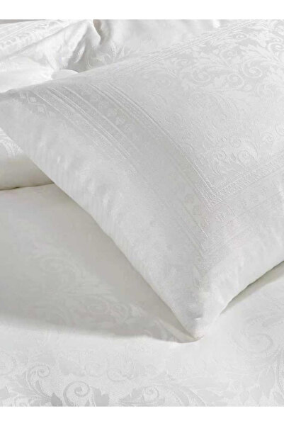 INREST مفرش سرير – طقم لحاف فردي لوسنت 170 × 230 سم – طقم أغطية سرير فاخر من 5 قطع مطرز بنقش الجاكار