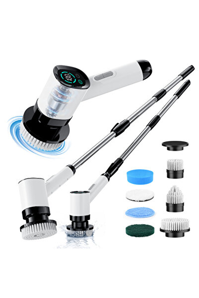 Choice4 A14 Electric Cleaning Brush Cordless Handheld Shower Scrubber Spin Cl...