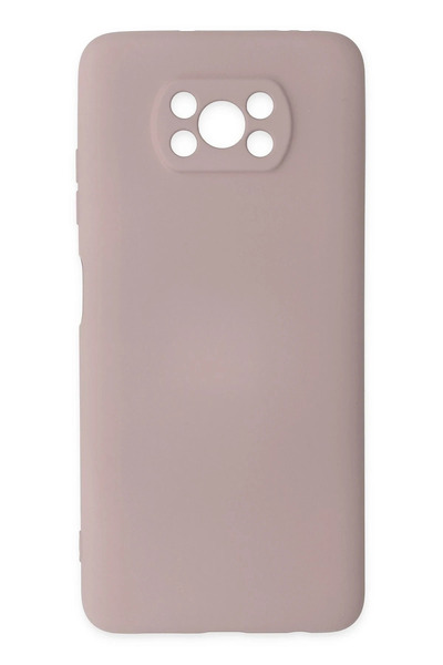 NewFace حافظة NRZSNT Pohone X3 من السيليكون المخملي النانوي (131539) - بودرة