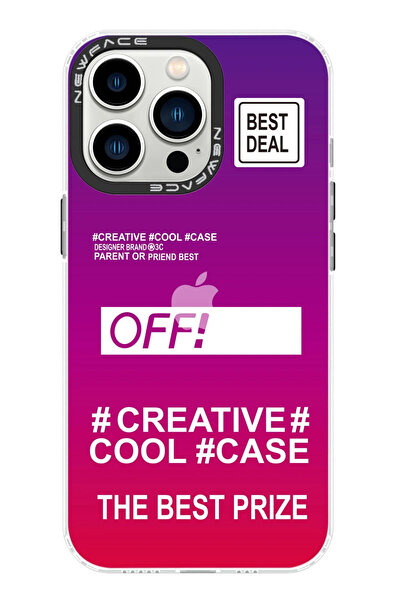 NewFace Nrzsnt iPhone 13 Case Estoril Patterned Cover - Estoril (130305) - 9