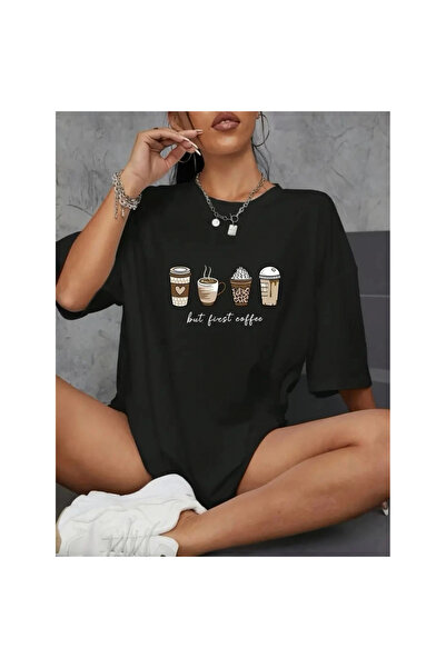 Narnuga 20/1 تي شيرت صيفي قصير الأكمام من القطن الممشط بطبعة كومباك قصة فضفاض...