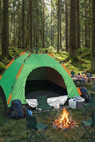 Buffer ® 8 Kişilik Otomatik Kurulum Kamp Çadırı – Outdoor , Suya Dayanıklı Hı...