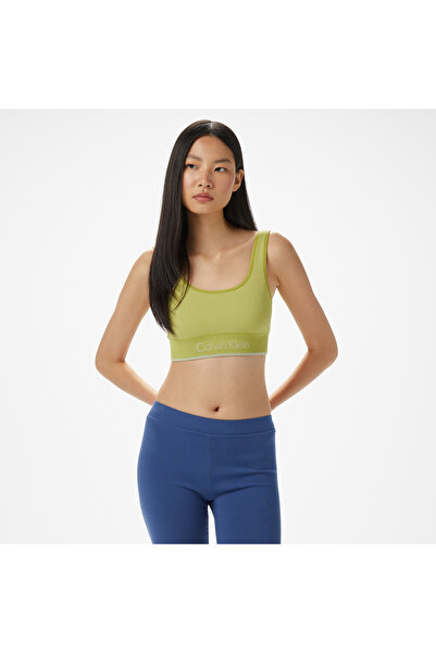 Calvin Klein Sports Kadın Yeşil Bra