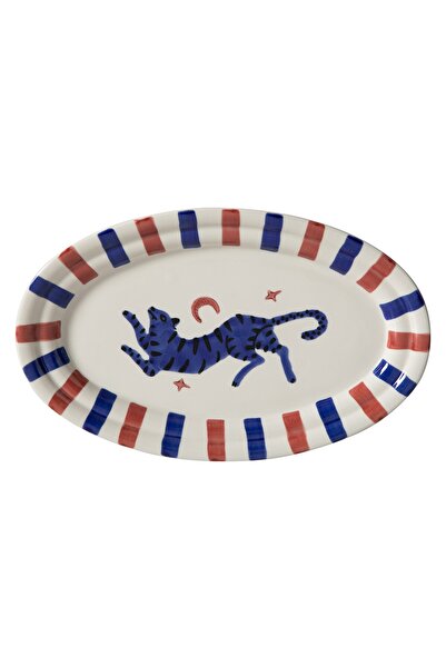 Mudo Concept LISMORE KAYIK TABAK BORDO 34 CM