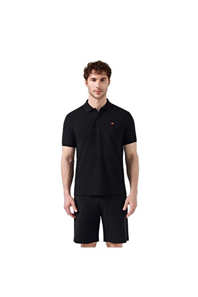 Ellesse 6SM5044 Μπλουζάκι Πόλο Μαύρο