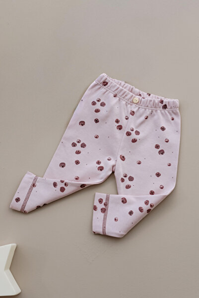 Oh La La Koala For Little Ones Nar Baskılı Paça Dikiş Detaylı Bebek Tayt