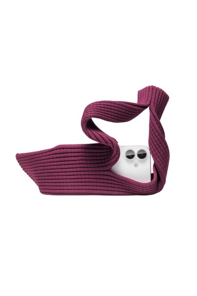 Artı Dükkan 3D Knitted Phone Pocket Compatible with All Phones Phone Strap Case 80 cm