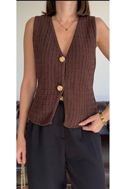 QUE STYLE WOMEN KNITWEAR VEST
