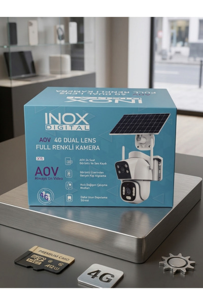 inox X15 AOV 4G Dual Lens Full Renkli Kamera