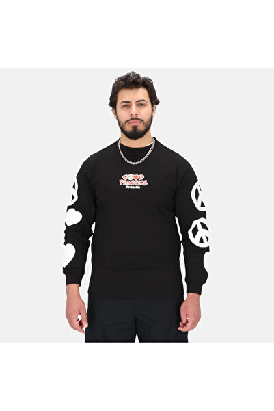 Good Practice Υπερμεγέθες Τυπωμένο Μακρυμάνικο Μπλουζάκι Ουνισέξ