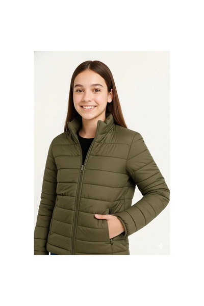 Narnuga Inflatable Coat Lightweight and Warm Winter Coat with Zipper Water Re...