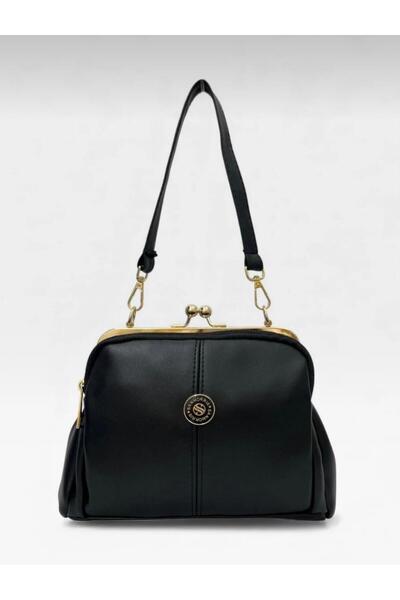 Sanmorris Women's Clip-On Scholarship Stylish Soft Faux Leather Hand and Shou...