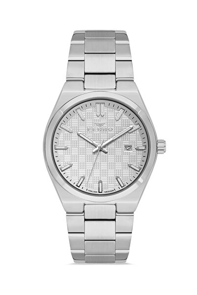 FERRO Silver Steel Cord Men's Wristwatch Fm11630Awt-A Functions Active 3 Atm ...