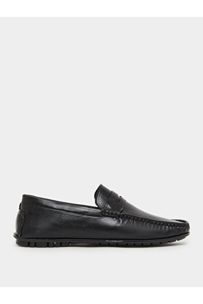 Styli Black Casual Loafers