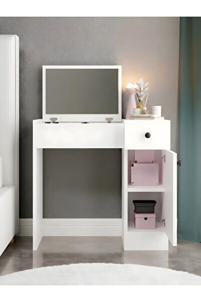 KuzeyLife Bella Aynalı Makyaj Masası