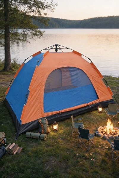Buffer ® 10 Kişilik Otomatik Kurulum Kamp Çadırı – Outdoor , Suya Dayanıklı H...