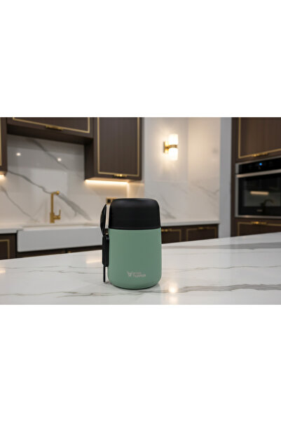 Star Termos 500 وعاء طعام حراري بغطاء محكم الإغلاق وملعقة، وعاء طعام حراري لل...