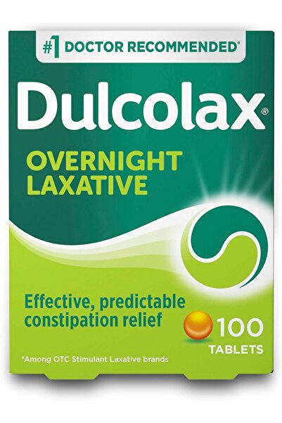 Dulcolax Stimulant Laxative Tablets, Predictable & Effective Constipation Rel...