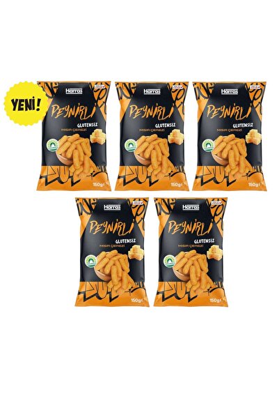 Harras Peynirli Glutensiz Mısır Cipsi 150 G x 5 Adet - Fırınlanmış Peynir Aro...