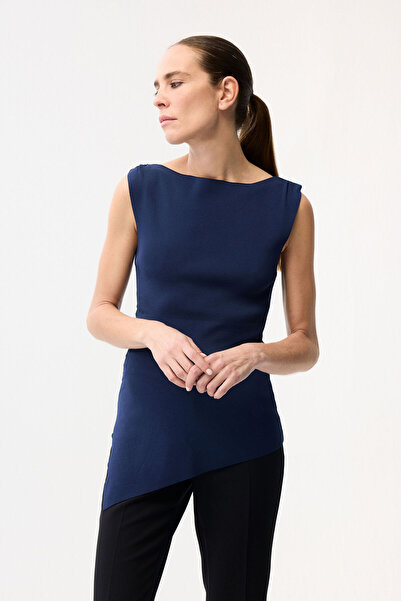 adL Yanı Detaylı Triko Bluz