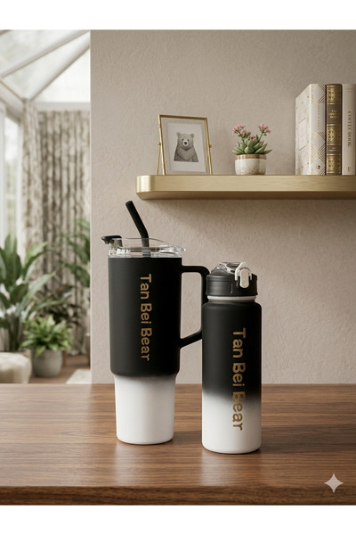 ceviz home züccaciye tekstil ltd şirketi 2'li Matara Seti (1500ml + 700ml) - ...