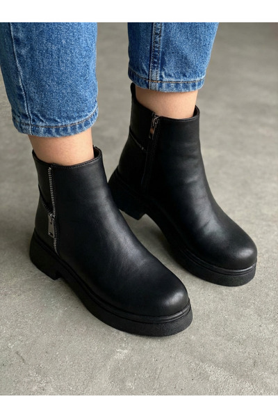 I Love Shoes Γυναικείες μπότες Talvera Μαύρες από ματ δέρμα