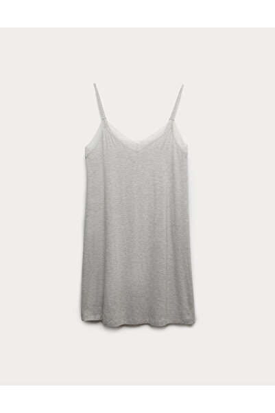 Marks & Spencer Dantel Detaylı Askılı Gecelik