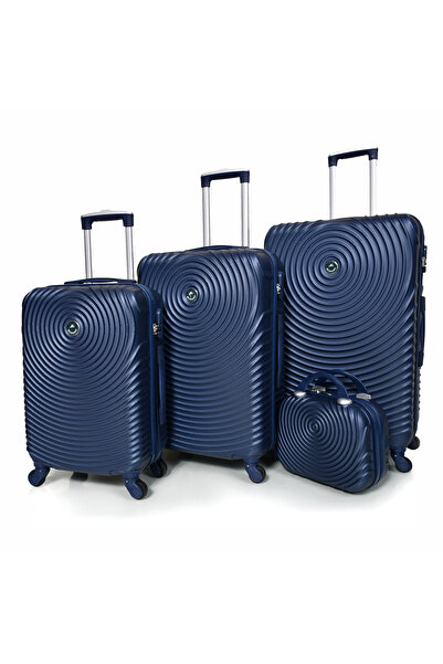 MORANO Morano 4-Piece Luggage Set Durable and Lightweight Spinner Wheeled Sui...