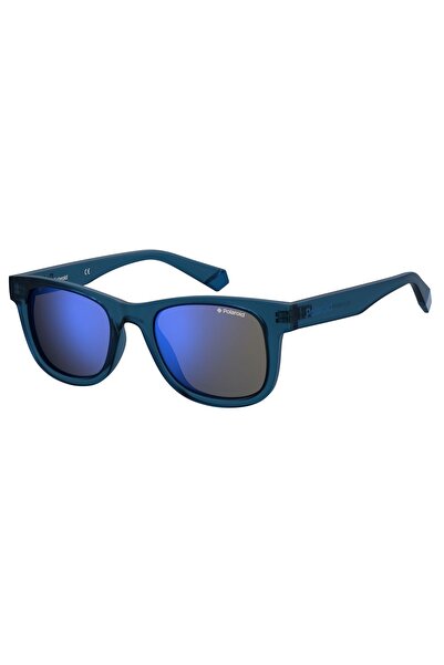 Polaroid Γυαλιά ηλίου PLD 8009/N/NEW PJP 5X 44 παιδικά τετράγωνα με μπλε καθρ...