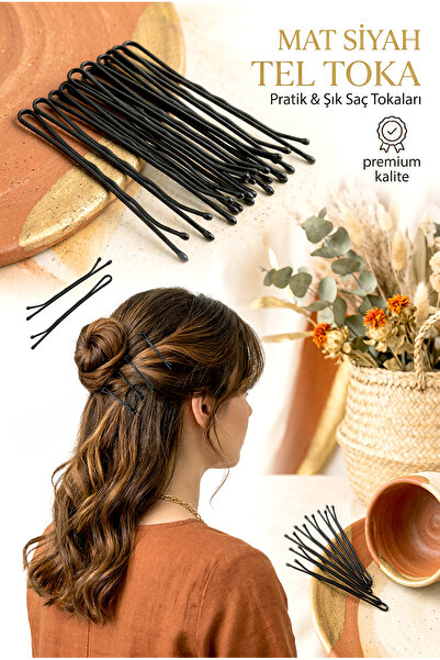 Shopping Faster 1 Adet - Siyah Tel Toka, Saç Firketesi