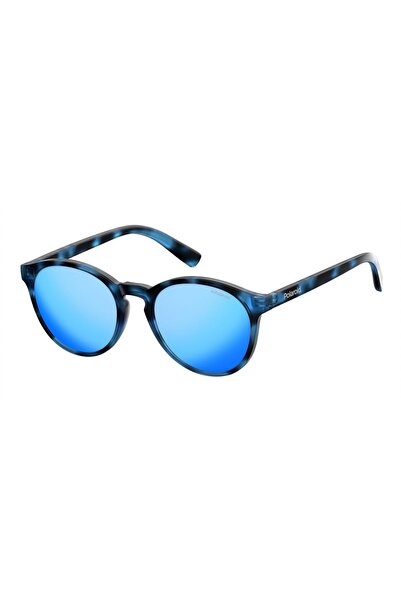Polaroid sunglasses PLD 8024/S JBW 5X 47 Unisex kids Butterfly with Blue Mirr...
