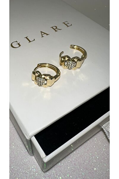 GLARE JEWELRY CO Mini Design Model Xuping Gold Luxury Zircon Stone Stainless ...